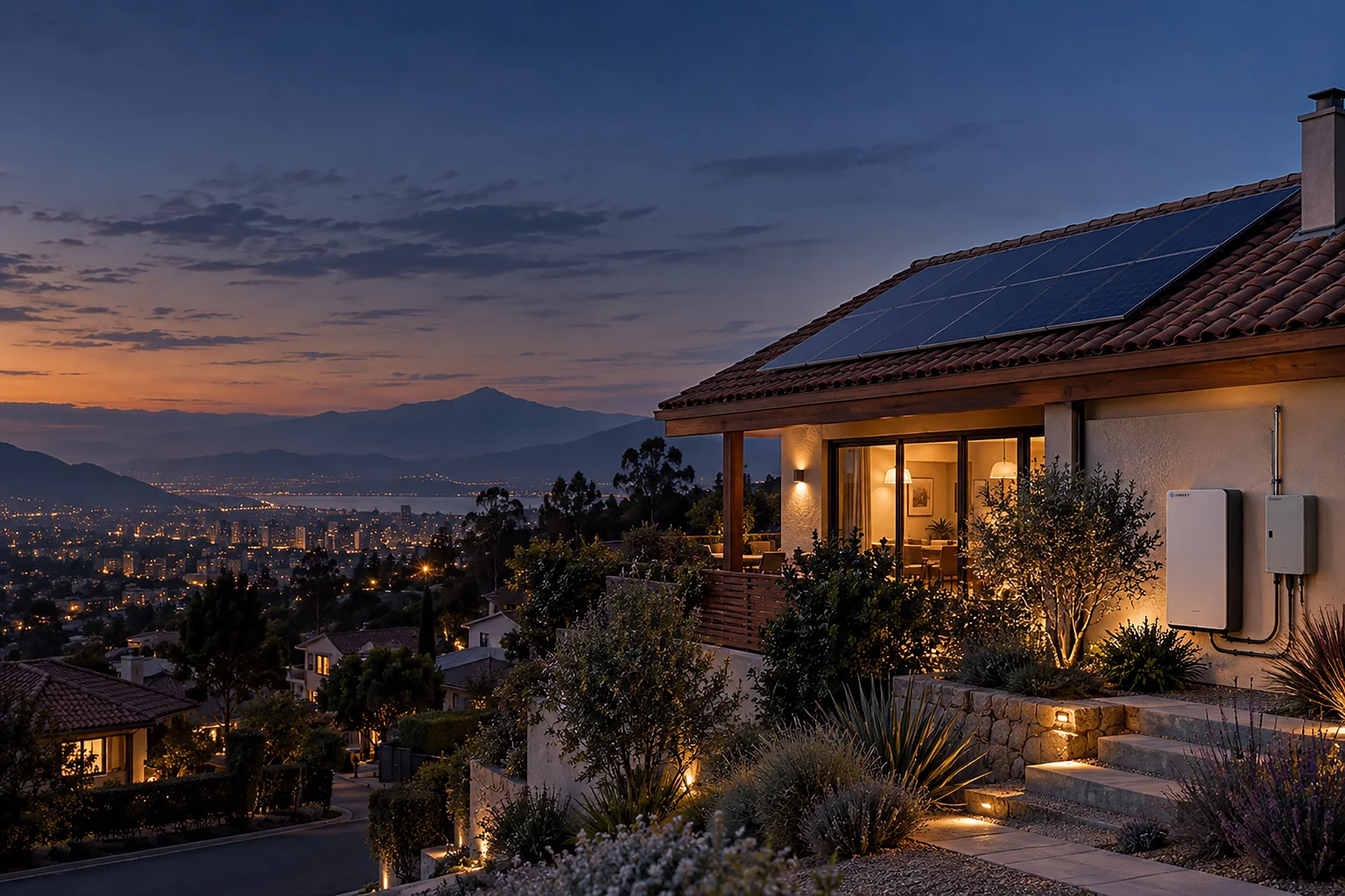 Solar-powered homes — illustrative application context